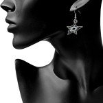 NHL Siskiyou Sports Womens Dallas Stars Chrome Dangle Earrings One Size Team Colors