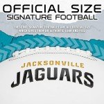 Franklin Sports NFL Jacksonville Jaguars Autograph Football - Official Size White Panel Souvenir Football for Autographs + Signatures - NFL Team Fan Shop Memorabilia Football for Display