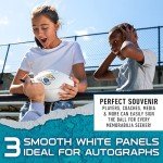 Franklin Sports NFL Jacksonville Jaguars Autograph Football - Official Size White Panel Souvenir Football for Autographs + Signatures - NFL Team Fan Shop Memorabilia Football for Display