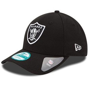 New Era NFL The League 9FORTY Adjustable Hat Cap One Size Fits All (Las Vegas Raiders Black)