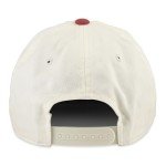 AMERICAN NEEDLE Carolina Hurricanes NHL Blue Line Adjustable Snapback Baseball Hat, Ivory/Red (EM004A-CAH-IRED)