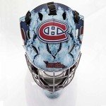 Franklin Sports Montreal Canadiens NHL Hockey Goalie Face Mask - Goalie Mask for Kids Street Hockey - Youth NHL Team Masks for Kids