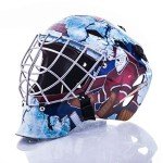 Franklin Sports Montreal Canadiens NHL Hockey Goalie Face Mask - Goalie Mask for Kids Street Hockey - Youth NHL Team Masks for Kids
