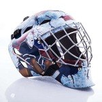 Franklin Sports Montreal Canadiens NHL Hockey Goalie Face Mask - Goalie Mask for Kids Street Hockey - Youth NHL Team Masks for Kids