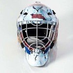 Franklin Sports Montreal Canadiens NHL Hockey Goalie Face Mask - Goalie Mask for Kids Street Hockey - Youth NHL Team Masks for Kids