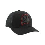 ZHATS Standard NHL Officially Licensed Adjustable Snapback Hat Dakota Element Black, One Size