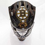 Franklin Sports Boston Bruins NHL Hockey Goalie Face Mask - Goalie Mask for Kids Street Hockey - Youth NHL Team Masks for Kids