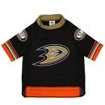 Pets First NHL Anaheim Ducks Jersey for Dogs & Cats, Large. - Let Your Pet Be A Real NHL Fan!