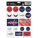 Wincraft NHL Washington Capitals Vinyl Sticker Sheet, 5" x 7"