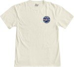 Blue 84 Standard NHL Officially Licensed T-Shirt Ringspun Front/Back Ivory Puck