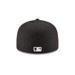 New Era 11591149: Los Angeles Dodgers Basic Black/White 59FIFTY Unisex-Adults Fitted Cap (7 3/4)