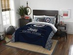 Northwest NHL Winnipeg Jets Comforter and Sham Set, Twin, Draft