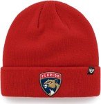 47 NHL Unisex-Adult Primary Logo Cuffed Knit Beanie Hat Cold Weather Hat, One Size (US, Alpha, One Size, Florida Panthers Red)