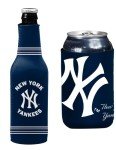 MLB Baseball Can & Bottle Holder Insulator Beverage Cooler (New York Yankees - Jersey Holder)