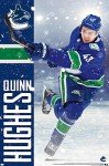 Trends International NHL Vancouver Canucks - Quinn Hughes 20 Wall Poster, 34L x 22.4W, Unframed Version