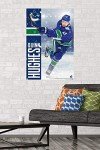 Trends International NHL Vancouver Canucks - Quinn Hughes 20 Wall Poster, 34L x 22.4W, Unframed Version