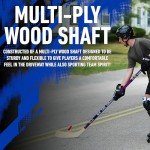 Franklin Sports NHL New York Rangers Team 48-Inch Vinyl Hockey Stick (Left), Junior, Blue