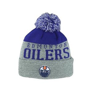 ZHATS Standard NHL Officially Licensed Beanie Pom Ozone, Gray, One Size