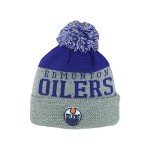 ZHATS Standard NHL Officially Licensed Beanie Pom Ozone, Gray, One Size