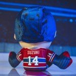 Bleacher Creatures Montreal Canadiens Nick Suzuki 8" NHL Kuricha Plush - Soft Chibi Inspired NHL Superstar