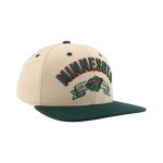 ZHATS Standard NHL Officially Licensed Adjustable Snapback Hat Milestone, Dark Stone, One Size