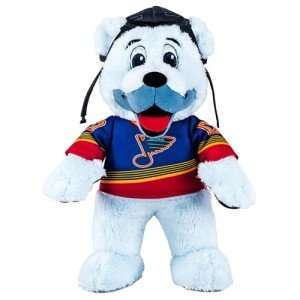 Bleacher Creatures St. Louis Blues Louie 10" Plush Figure(Retro) - an NHL Mascot for Play or Display