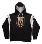 Calhoun NHL Surf & Skate Mens Varsity Retro Style Pullover Hoodie – The Coastal Collection (Large, Vegas Golden Knights)