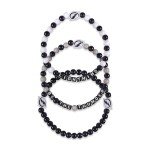 FOCO Tampa Bay Lightning NHL 3 Pack Beaded Friendship Bracelet