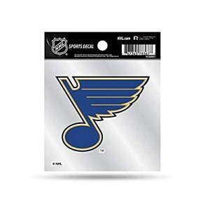 Rico Industries NHL St. Louis Blues 4''x4'' Small Style Decal