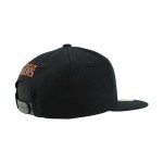 ZHATS Unisex Kid's NHL Officially Licensed Youth Adjustable Snapback Hat Flat Bill Z11 Black Element, One Size