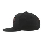 ZHATS Standard NHL Officially Licensed Adjustable Snapback Hat Flat Bill Z11 Black Element, One Size