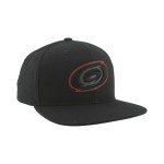 ZHATS Standard NHL Officially Licensed Adjustable Snapback Hat Flat Bill Z11 Black Element, One Size