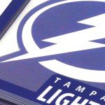 YouTheFan NHL Tampa Bay Lightning 3D Logo Series Coasters