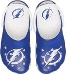 Crocs Unisex-Adult NHL Classic Clogs, Tampa Bay Lightning, 11 Men/13 Women