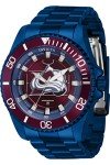 Invicta Men's 42252 NHL Colorado Avalanche Quartz Dark Red, White, Blue Dial Color