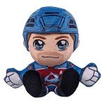 Bleacher Creatures Colorado Avalanche Nathan MacKinnon 8" NHL Kuricha Sitting Plush - Soft Chibi Inspired NHL Superstar