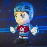Bleacher Creatures Colorado Avalanche Nathan MacKinnon 8" NHL Kuricha Sitting Plush - Soft Chibi Inspired NHL Superstar