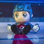 Bleacher Creatures Colorado Avalanche Nathan MacKinnon 8" NHL Kuricha Sitting Plush - Soft Chibi Inspired NHL Superstar