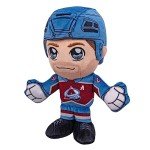 Bleacher Creatures Colorado Avalanche Nathan MacKinnon 8" NHL Kuricha Sitting Plush - Soft Chibi Inspired NHL Superstar