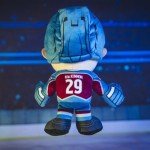 Bleacher Creatures Colorado Avalanche Nathan MacKinnon 8" NHL Kuricha Sitting Plush - Soft Chibi Inspired NHL Superstar