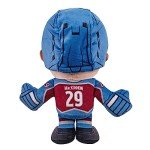 Bleacher Creatures Colorado Avalanche Nathan MacKinnon 8" NHL Kuricha Sitting Plush - Soft Chibi Inspired NHL Superstar