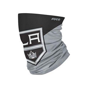 FOCO Los Angeles Kings Big Logo Gaiter Scarf Large
