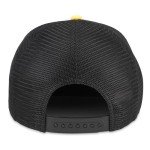 AMERICAN NEEDLE Pittsburgh Penguins NHL Sinclair Adjustable Snapback Baseball Hat, Black/Ivory/Gold (21001A-PPN-BLIG)