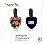 Desert Cactus Florida Panthers Luggage Tag Team NHL National Hockey League Bag (PVC)