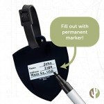 Desert Cactus Florida Panthers Luggage Tag Team NHL National Hockey League Bag (PVC)