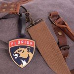 Desert Cactus Florida Panthers Luggage Tag Team NHL National Hockey League Bag (PVC)