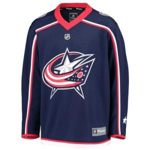 Fanatics - Kids' Youth Columbus Blue Jackets Home Replica Jersey NHL Licensed Hockey Jersey for Boys & Girls Age 8-12 Size Youth S/M with Tags