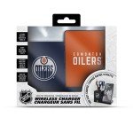SOAR NHL Wireless Charger and Desktop Organizer, Edmonton Oilers
