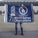 WinCraft Los Angeles Dodgers Years Series Champions 3x5 Foot Grommet Banner Flag