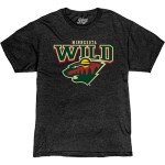 Blue 84 Standard NHL Officially Licensed T-Shirt Heathered Black